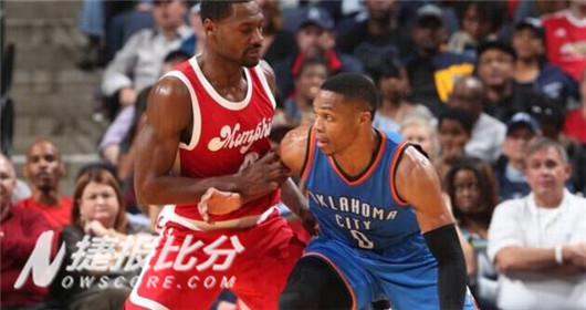 NBA鹈鹕VS雷霆初盘提示：雷霆反弹可期